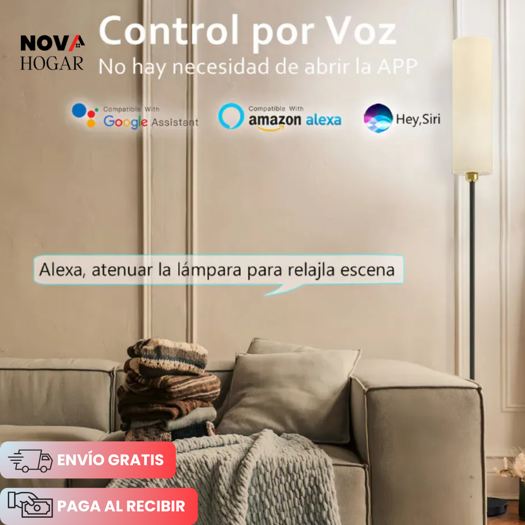 LumaRise™ Lámpara de Piso Inteligente RGB