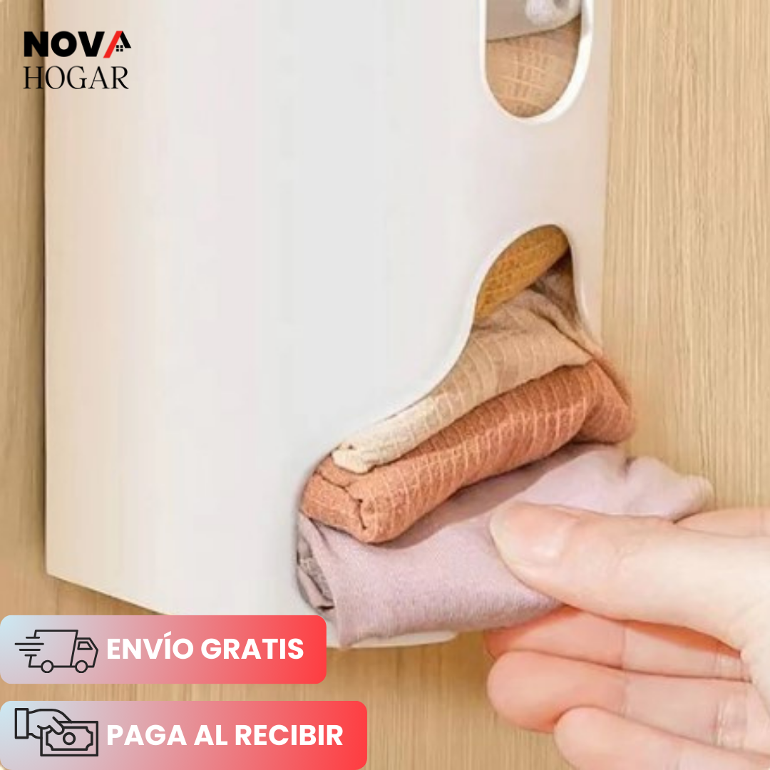 FoldAway: Estante Organizador y Dispensador de Ropa Interior