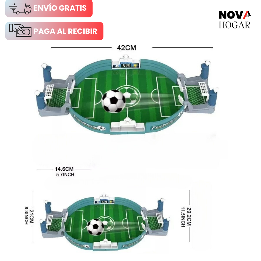 FutFamily™ Juego de Futbolín Moderno para Toda la Familia