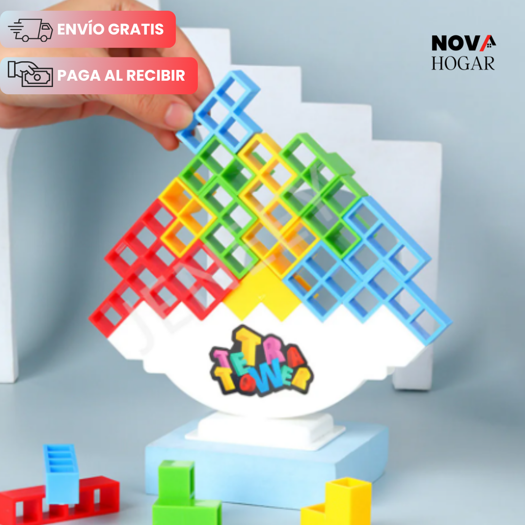 BalanceTower™ Divertido Juego de Equilibrio y Coordinación