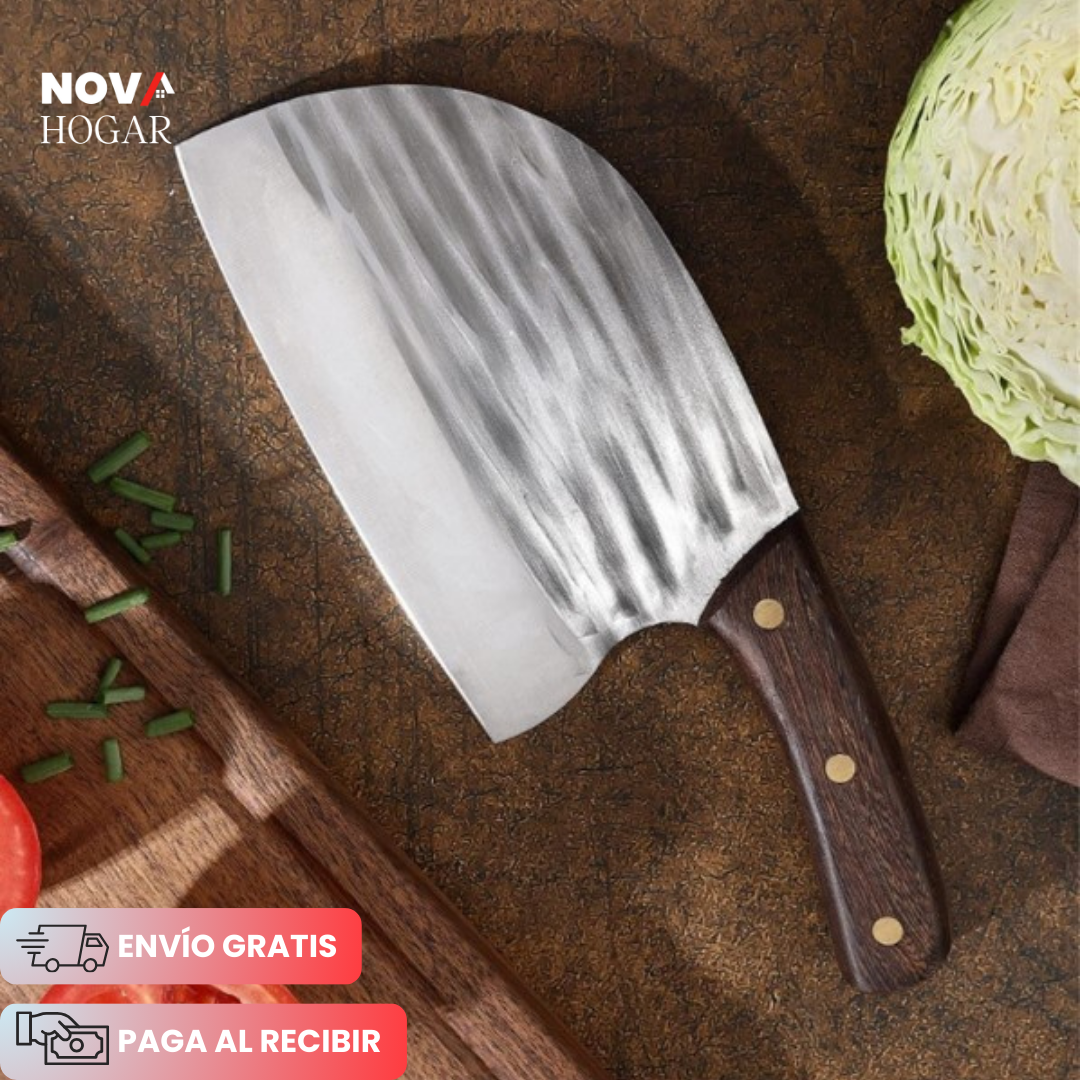 SteelEdge™ Cuchillo Premium de Acero Forjado y Precisión Japonesa