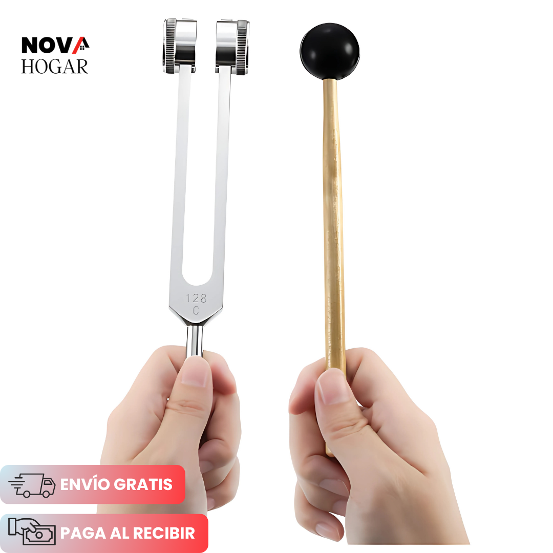 AuraTone™ Diapasón Terapéutico de 128Hz