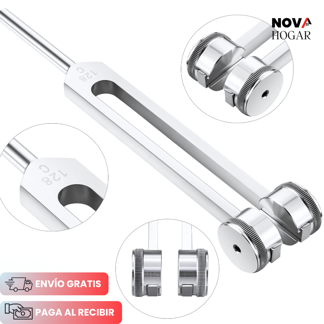 AuraTone™ Diapasón Terapéutico de 128Hz