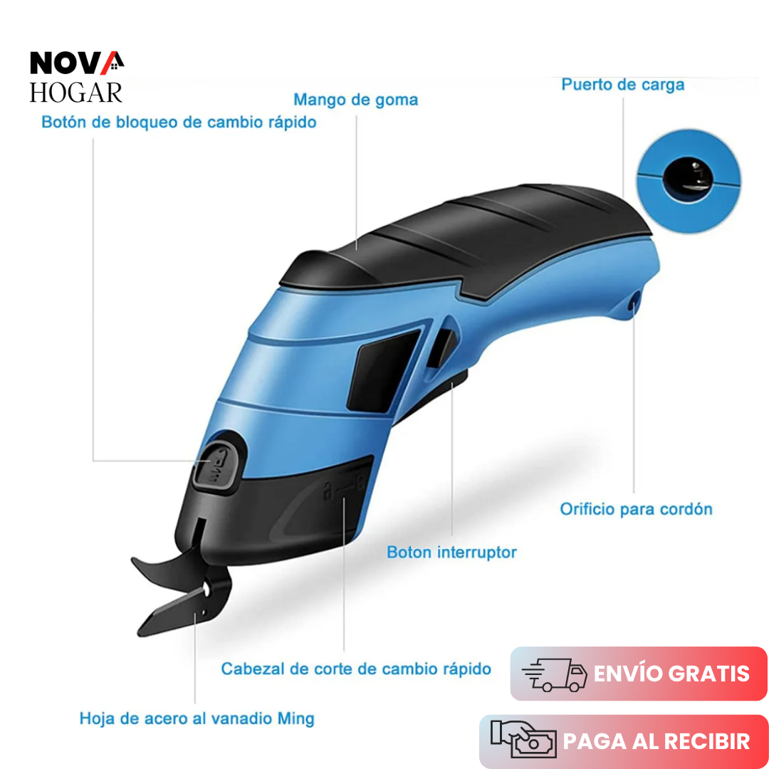 QuickSnip™ Tijera Eléctrica Recargable