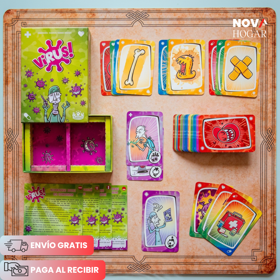 Virus™ Juego cartas y Estrategia Viral