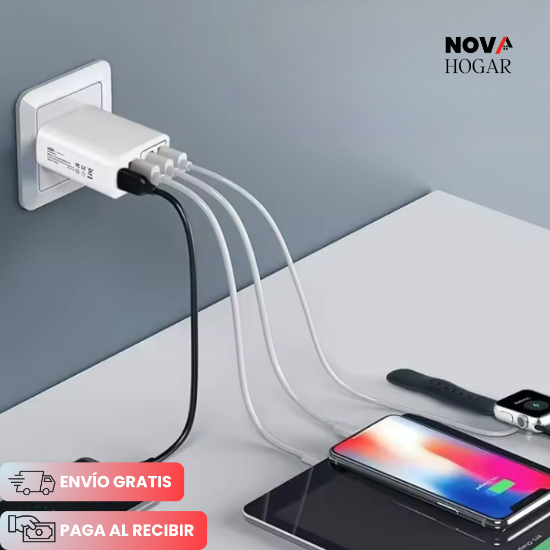 PowerCore™ Estación de Carga Rápida de 5 Puertos