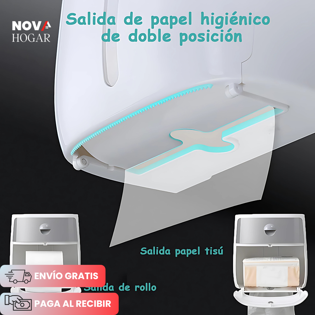 TidyTissue™ Moderno Dispensador de Papel Higiénico