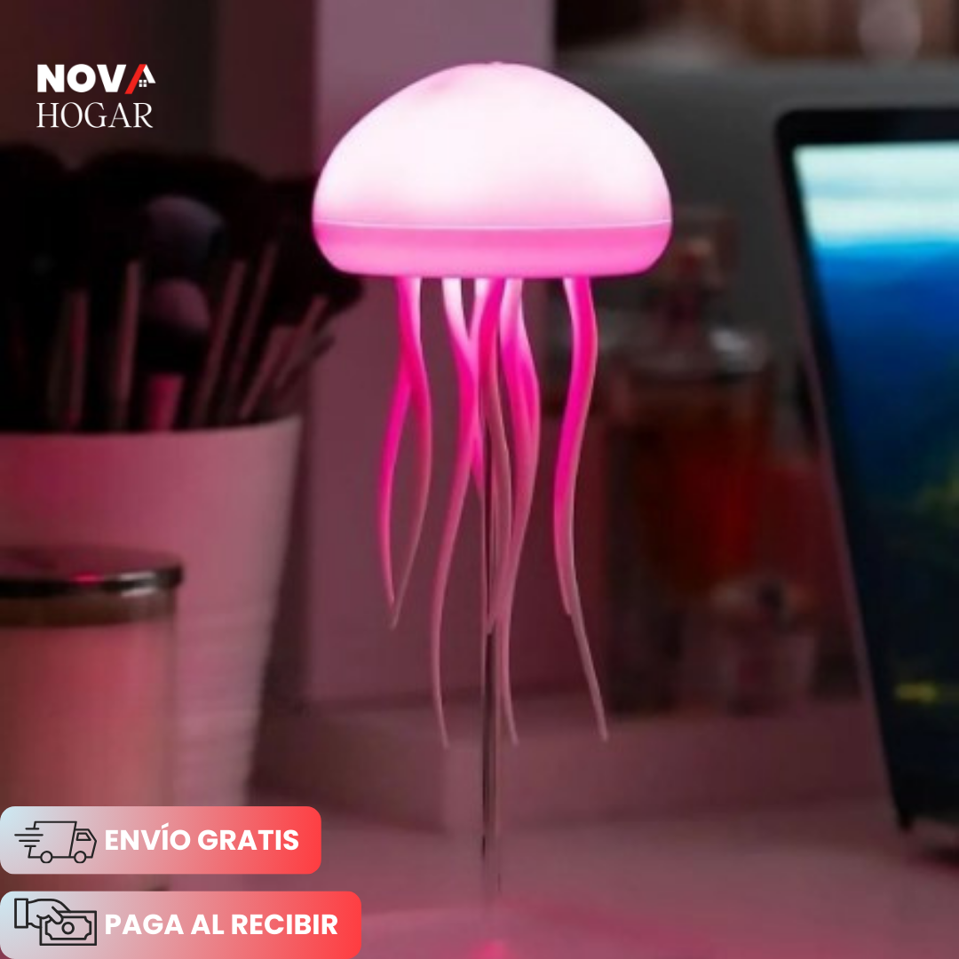 JellyDream™ Lámpara de Medusa Flotante Interáctiva