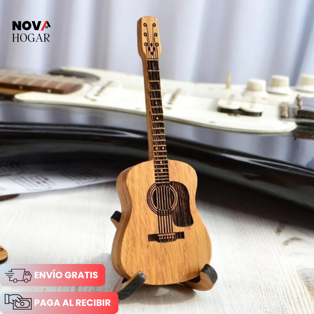 AcoustiBox™ Mini Guitarra Guarda Púas