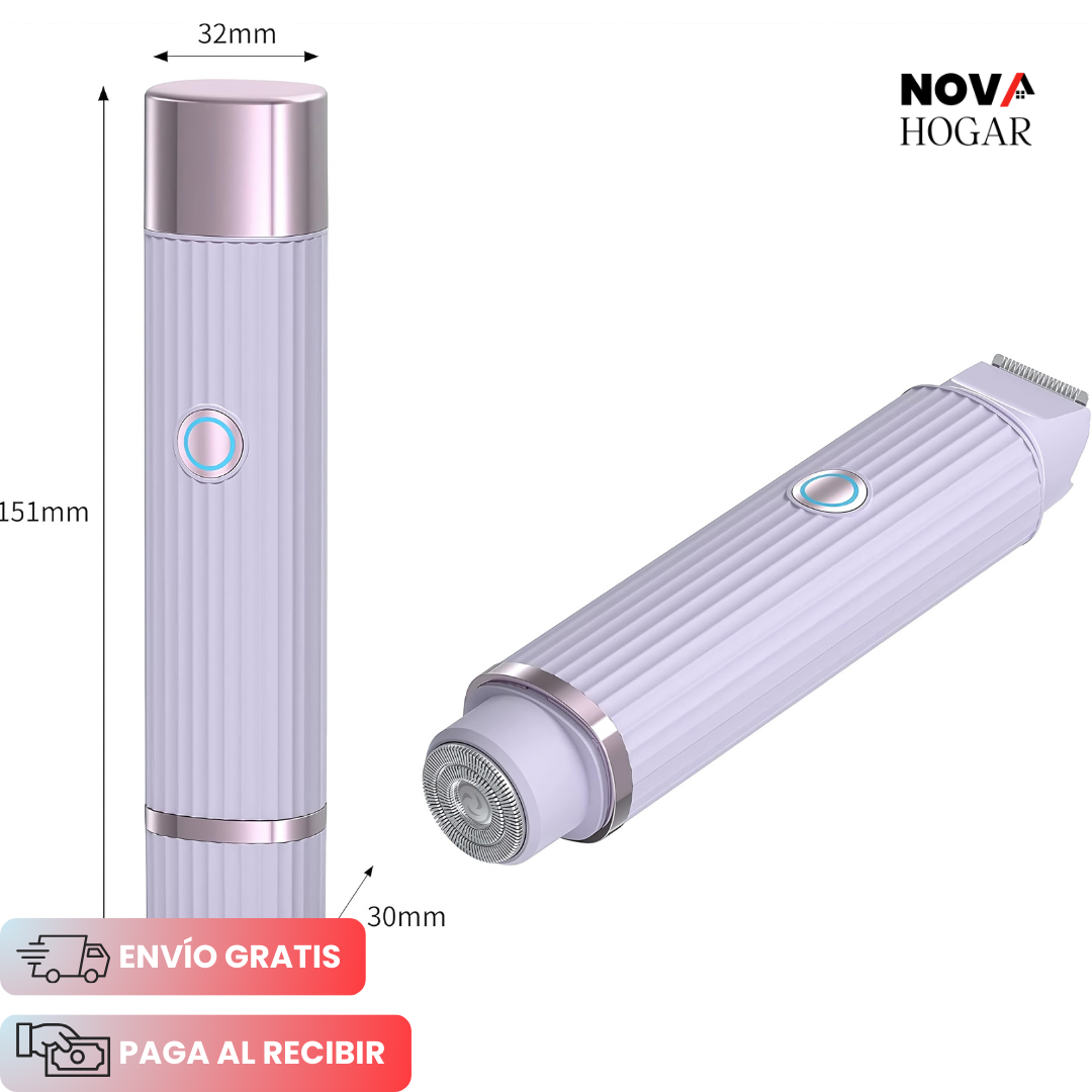 PureTrim™ Depilador de Doble Cabezal para Dama