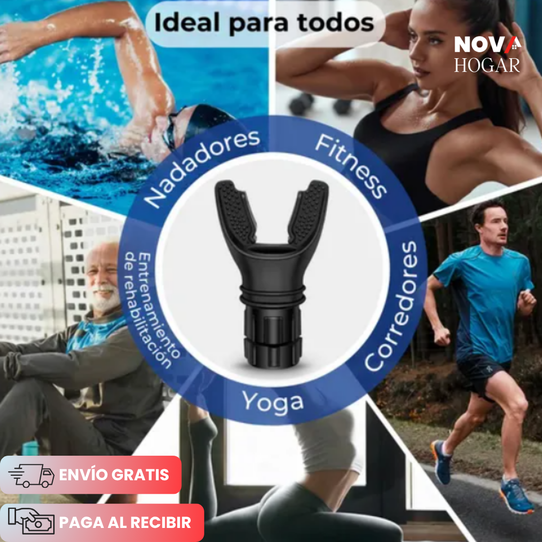 BreathePro™ Ejercitador para Resistencia Pulmonar