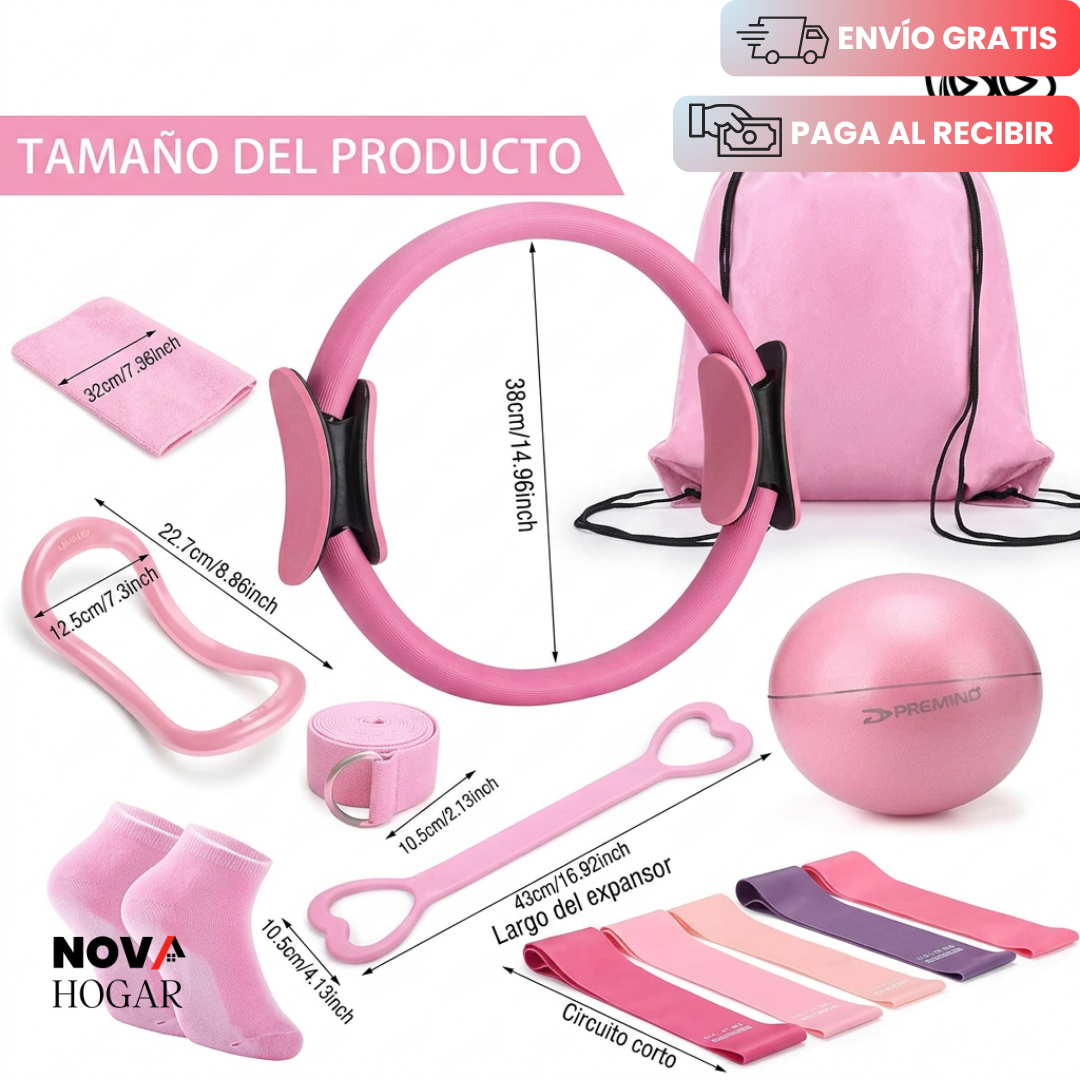 HomeFit Kit™ Set Completo para Pilates en Casa