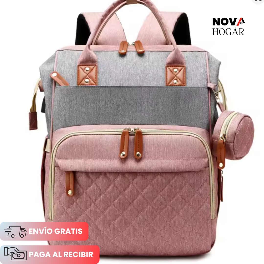 BabyPack™ Pañalera Multifuncional con Cuna
