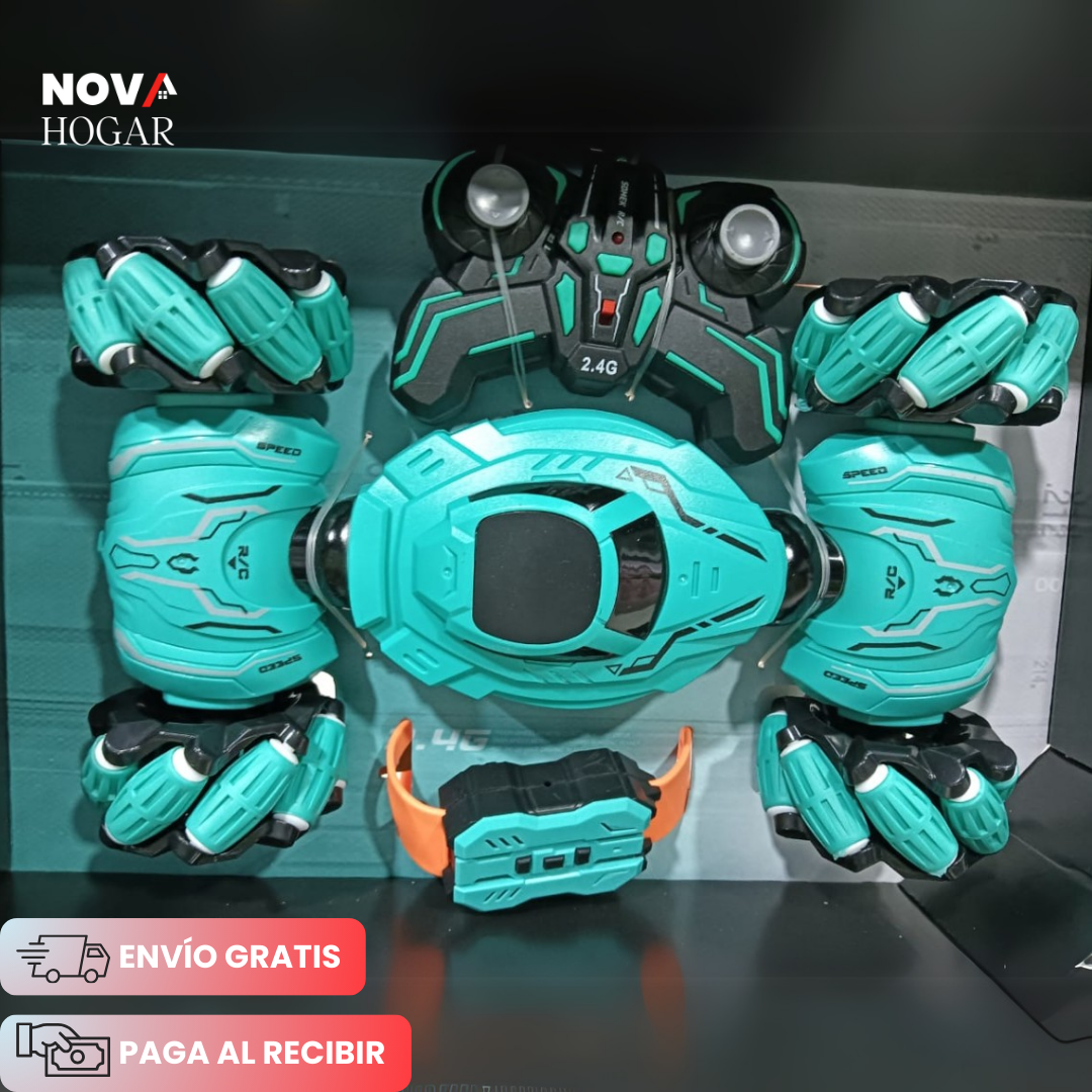 PulseRacer™ Vehículo Controlado por Gestos para Maniobras Extremas