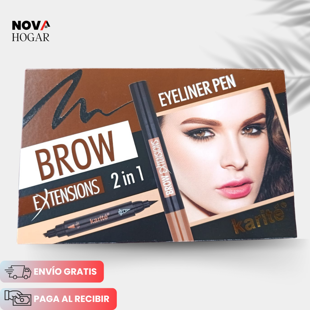 2x1 BrowInk™ Lápiz Microblading para Cejas Perfectas
