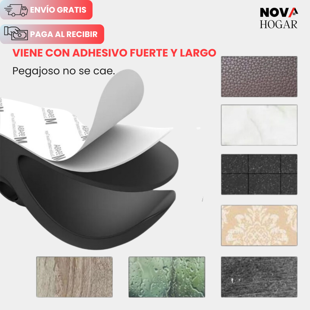 AhorraPack x10 FlexiGrip™ Practico Organizador de Cables