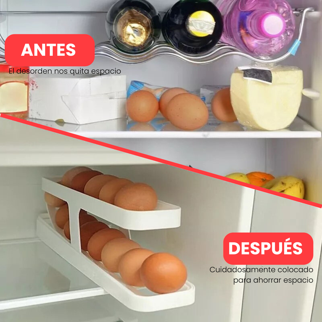 EggFlow Gravity: Organizador y Dispensador de Huevos Automático