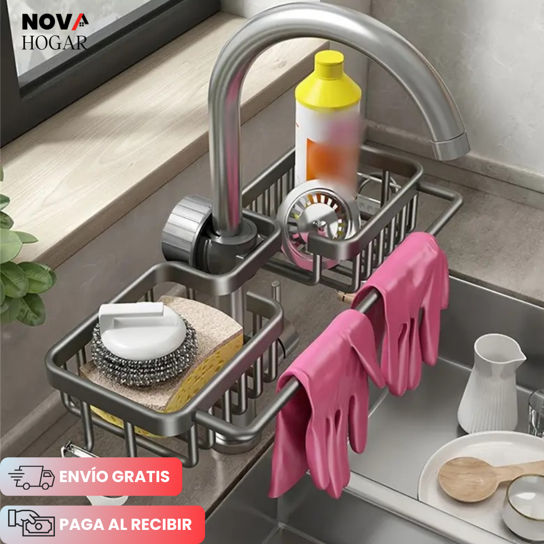 EasyShelf™ Estante Organizador para Fregadero Fácil de Instalar