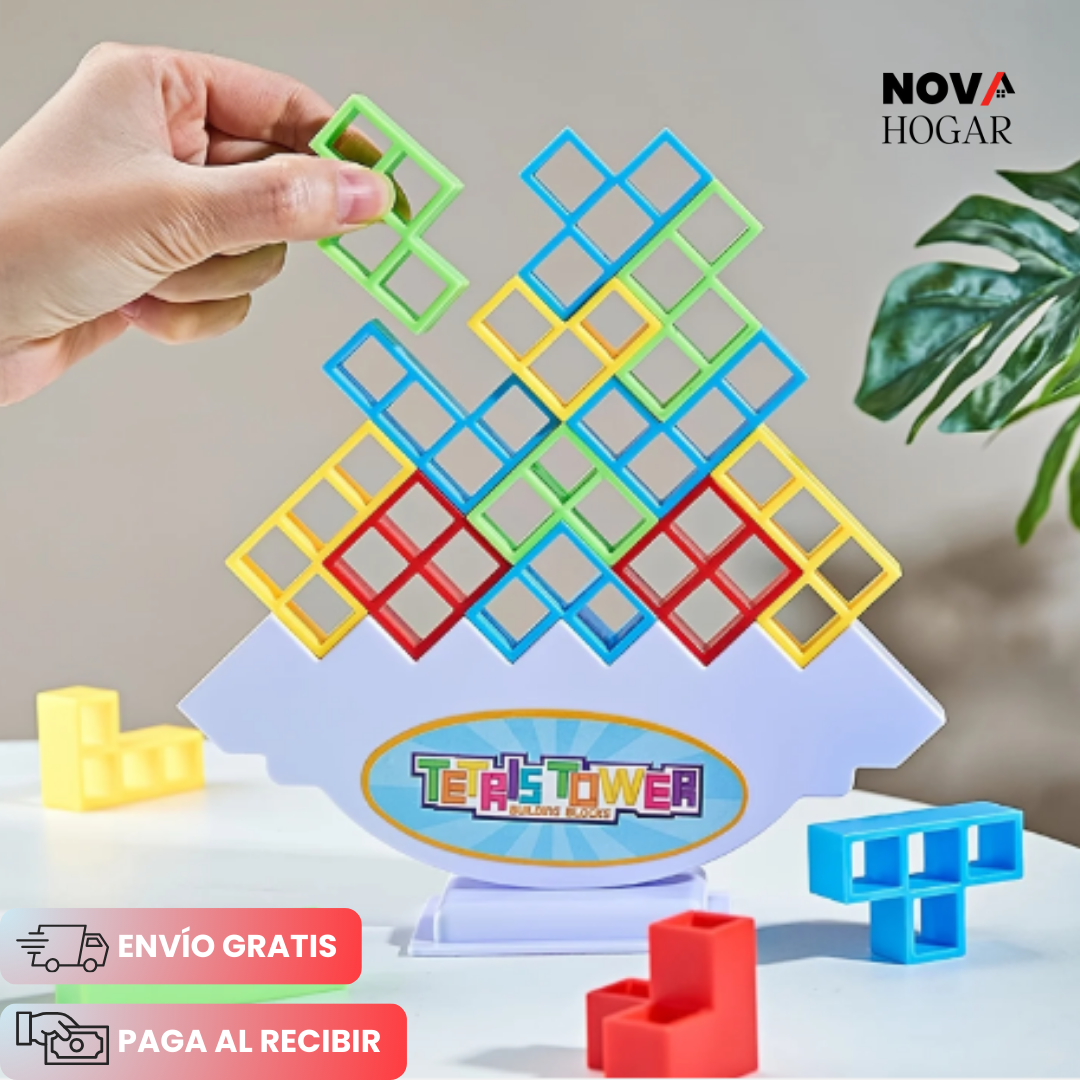 BalanceTower™ Divertido Juego de Equilibrio y Coordinación