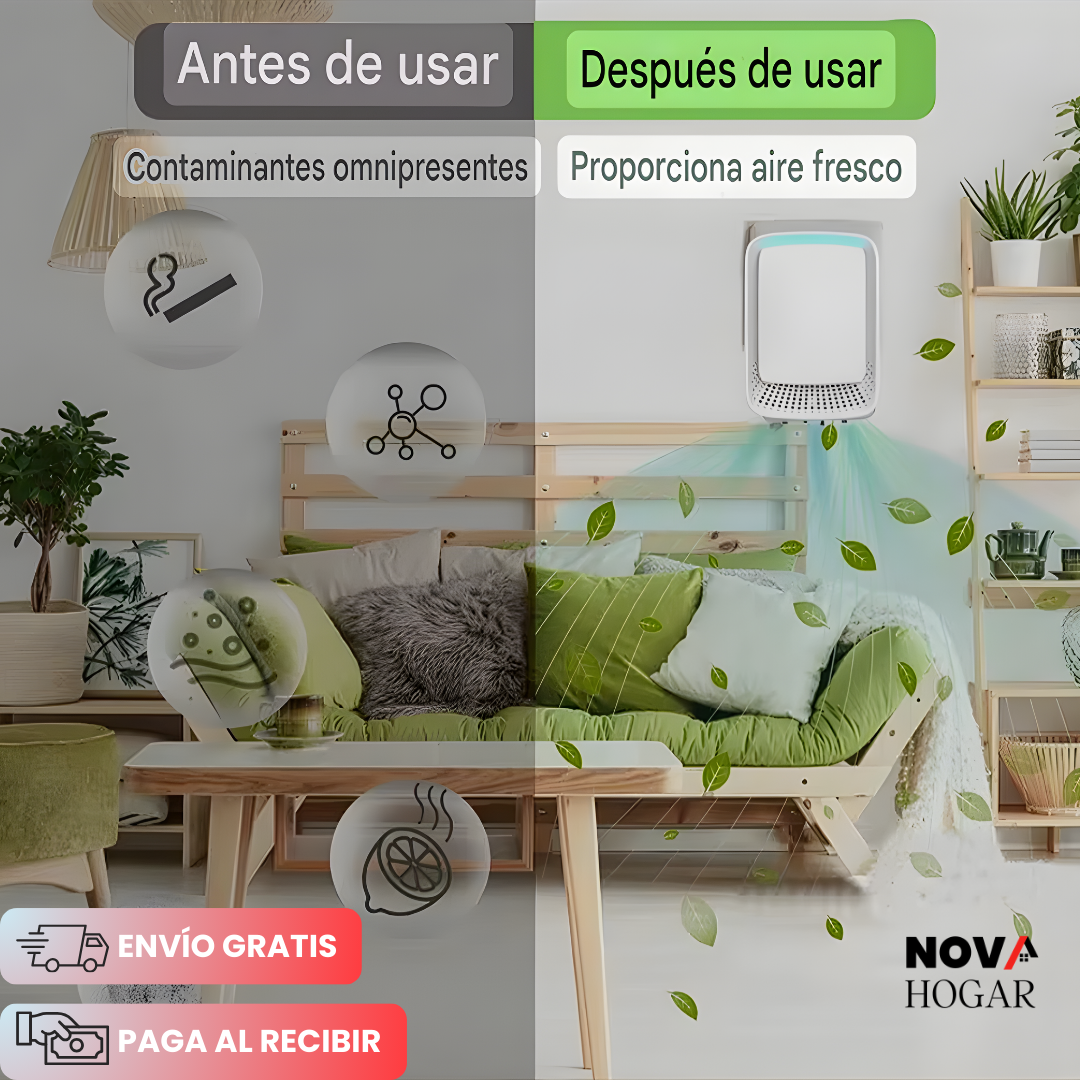 IonPure™ Purificador Iónico para Hogares con Mascotas