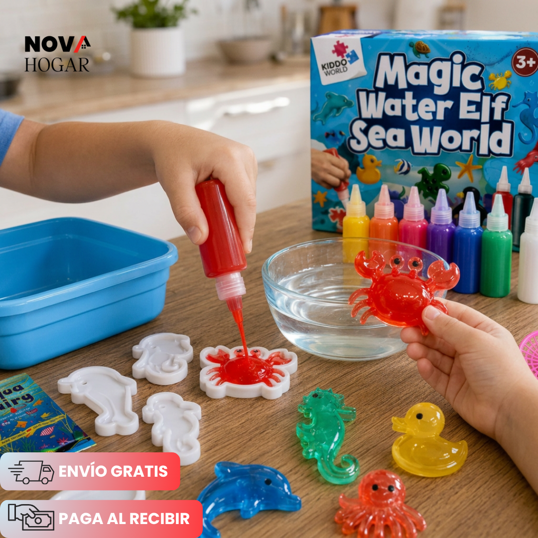 MagicAquaPets™ Kit de Mascotas Acuáticas Mágicas