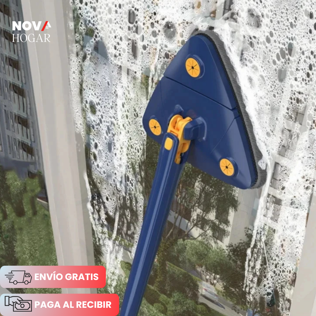 TriMop™ Fregona Giratoria 360° con Autoescurrido