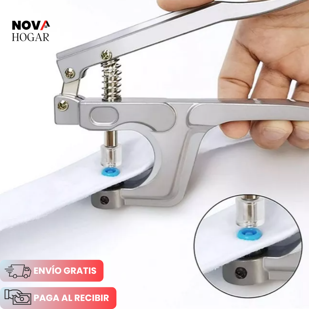 ClickCraft™ Kit Completo de Instalación de Botones a Presión