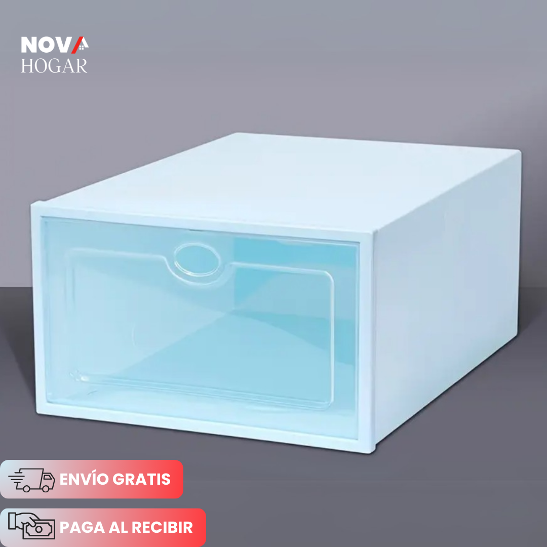 AhorraPack x6 ShoeBoxify™ Cajas Organizadoras para tus Zapatos