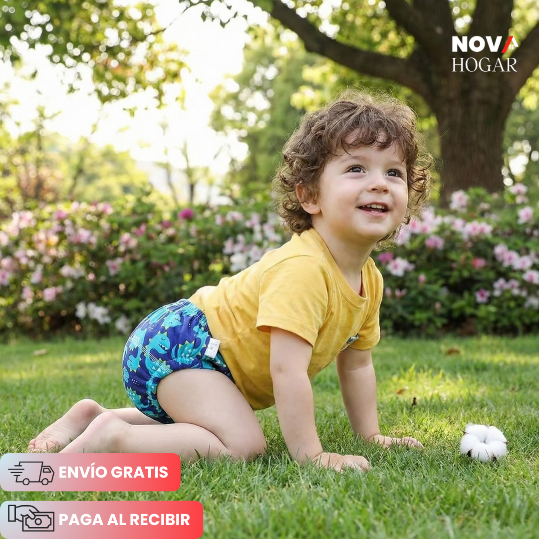 2x1 EcoTot™ Ropa Interior De Entrenamiento para Niños
