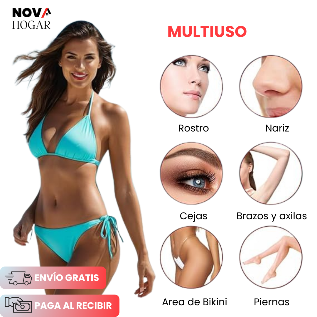 SmoothTouch™ Rasurador Recargable 4 en 1 para Cuerpo Completo