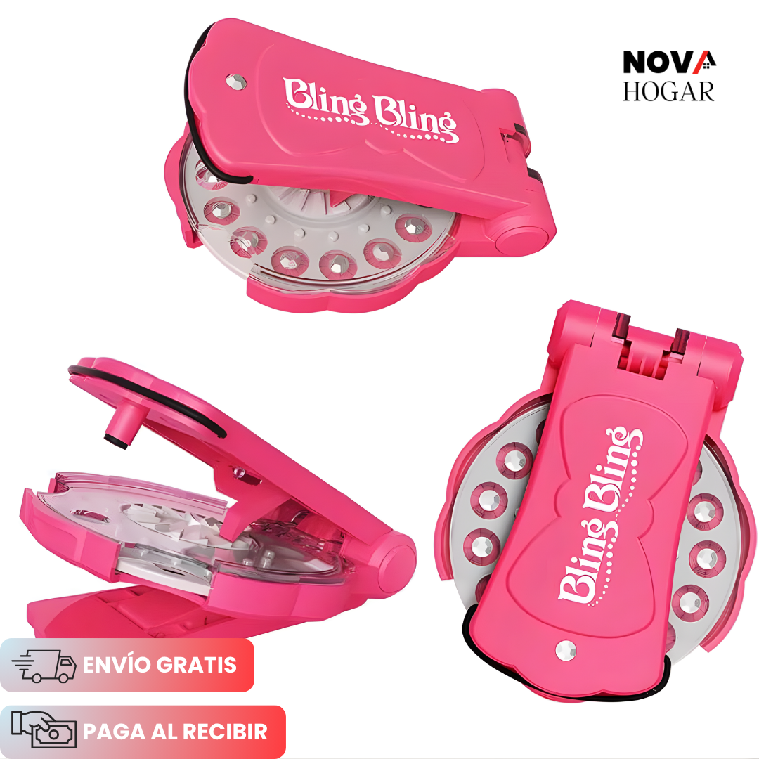 SparkleStyler™ Herramienta Creativa de Gemas para Peinados