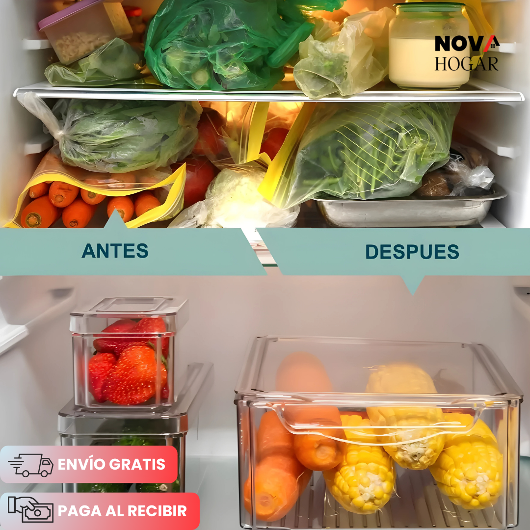 FreshBox™ Set de 7 Contenedores de Alimentos