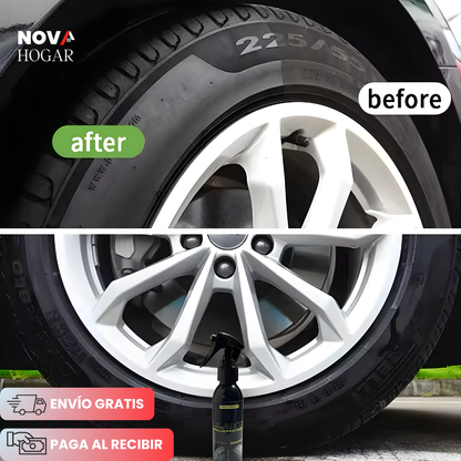 PolyShield™ Spray Protector y Abrillantador para Neumáticos