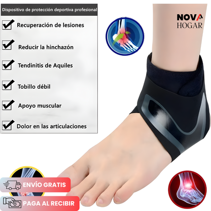 2x1 PowerStride™ Tobillera De Compresión con Soporte Elástico