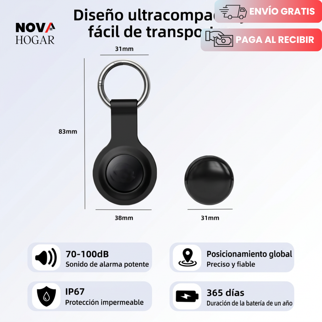 FindTag™ Localizador Inteligente GPS para IOS o Andoid