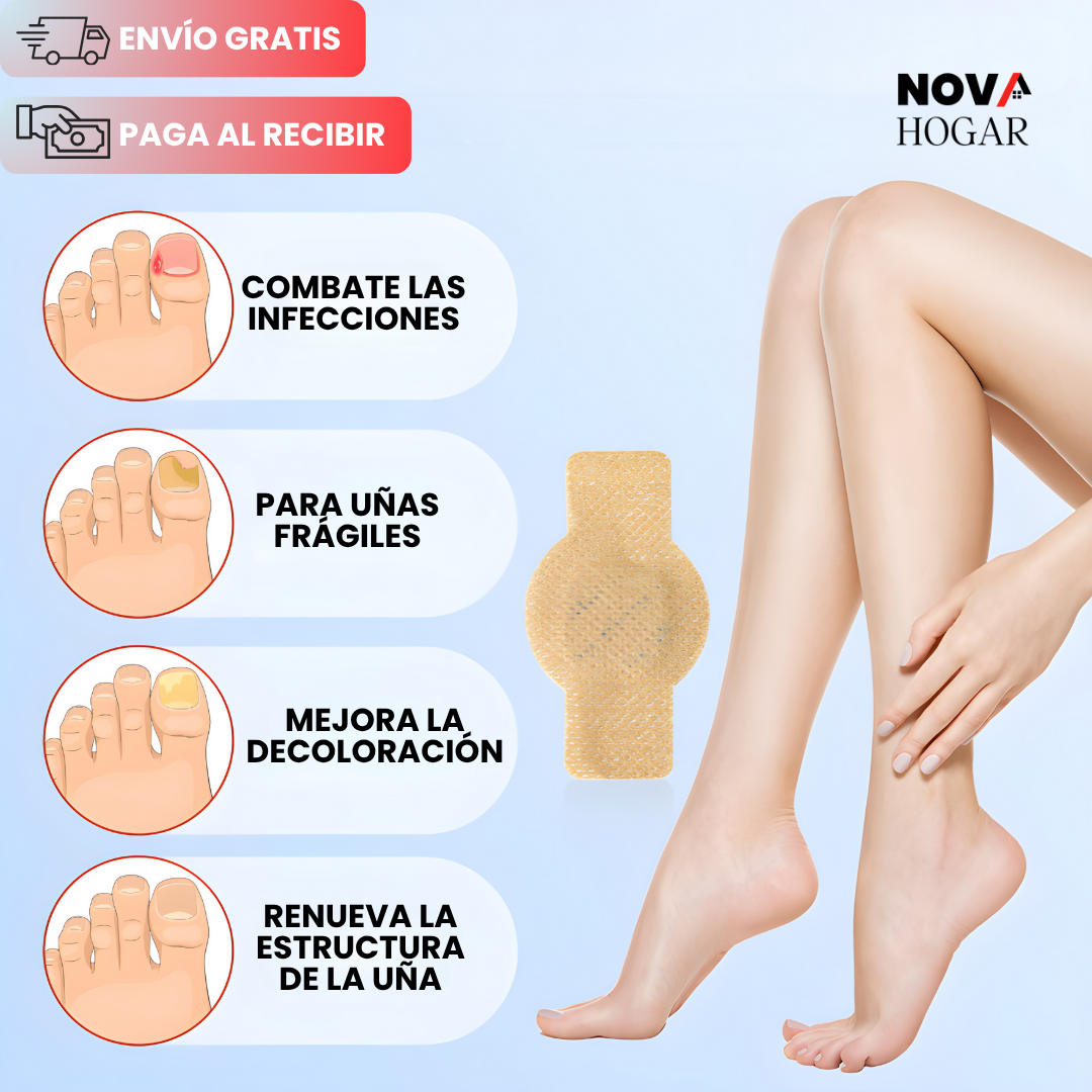 FungiClear™ Parches de Tratamiento Contra Hongos