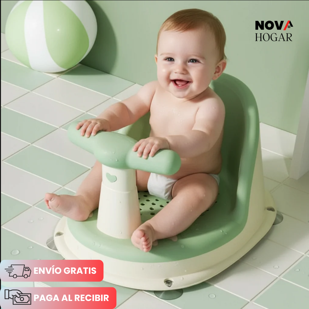 SafeSplash™ Asiento De Baño Seguro Bebé
