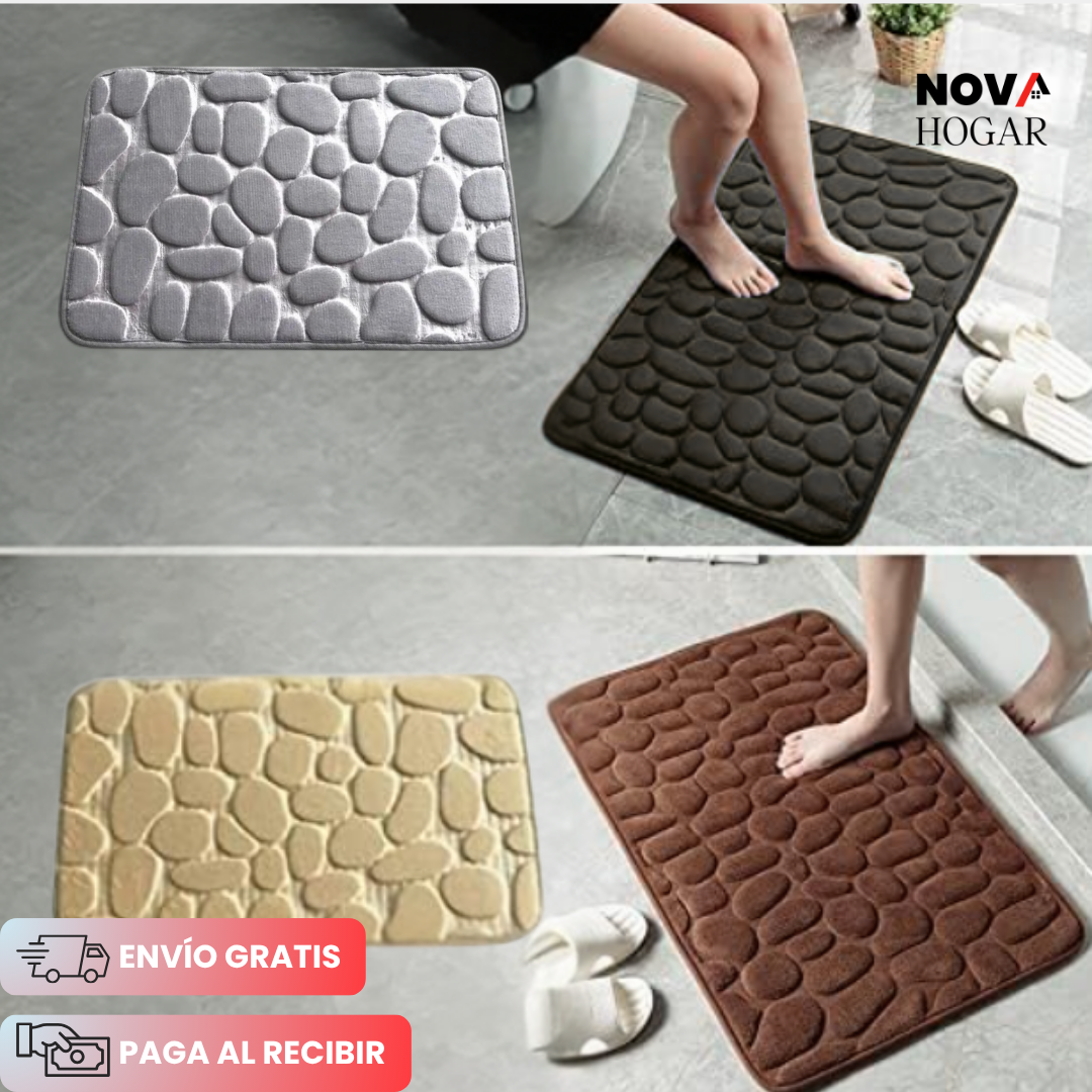 2x1 StoneStep™ Tapete Súper Absorbente y Antideslizante
