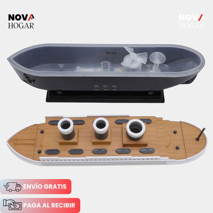 OceanBreeze™ Barco Humidificador con Luz LED