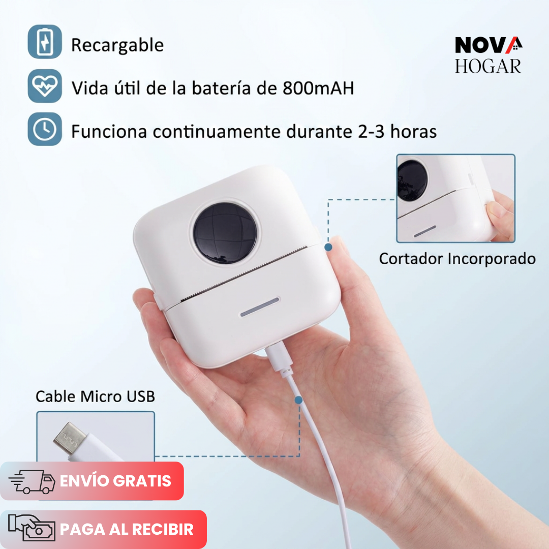 StudyPrint™ Impresora Portátil Para Apuntes Estudiantiles