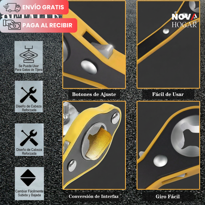 EasyCrank™ Llave Rápida para Gatos Elevador