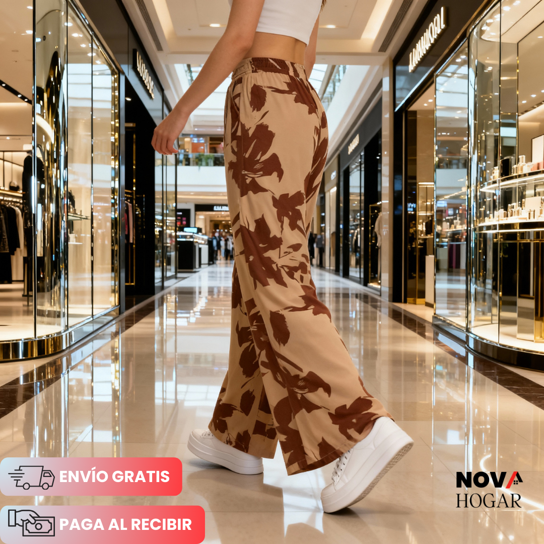 SoftFlow™ Pantalón Holgado Estilo Versátil