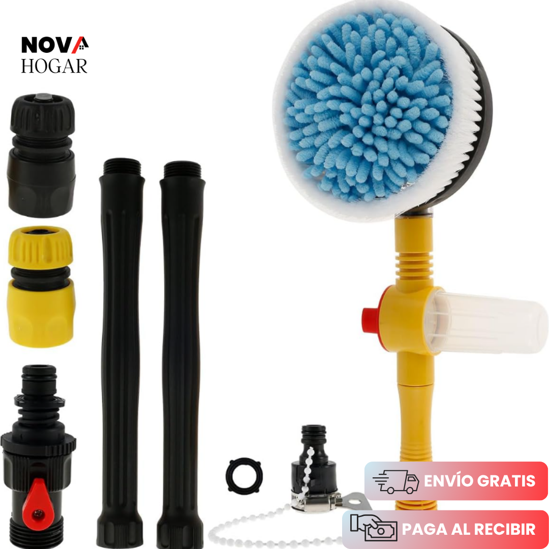 FoamSpin™ Cepillo Giratorio de Espuma para Lavar Carros