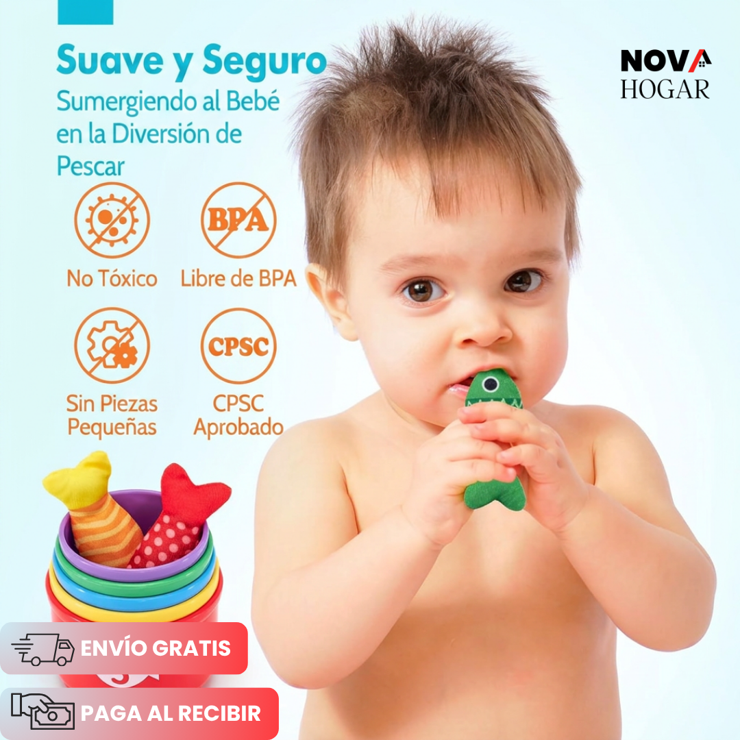 LittleFisher™ Juego Educativo de Pesca Montessori