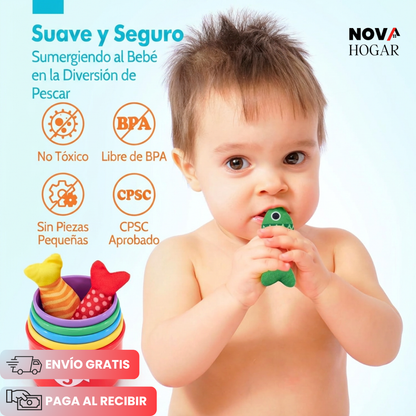 LittleFisher™ Juego Educativo de Pesca Montessori