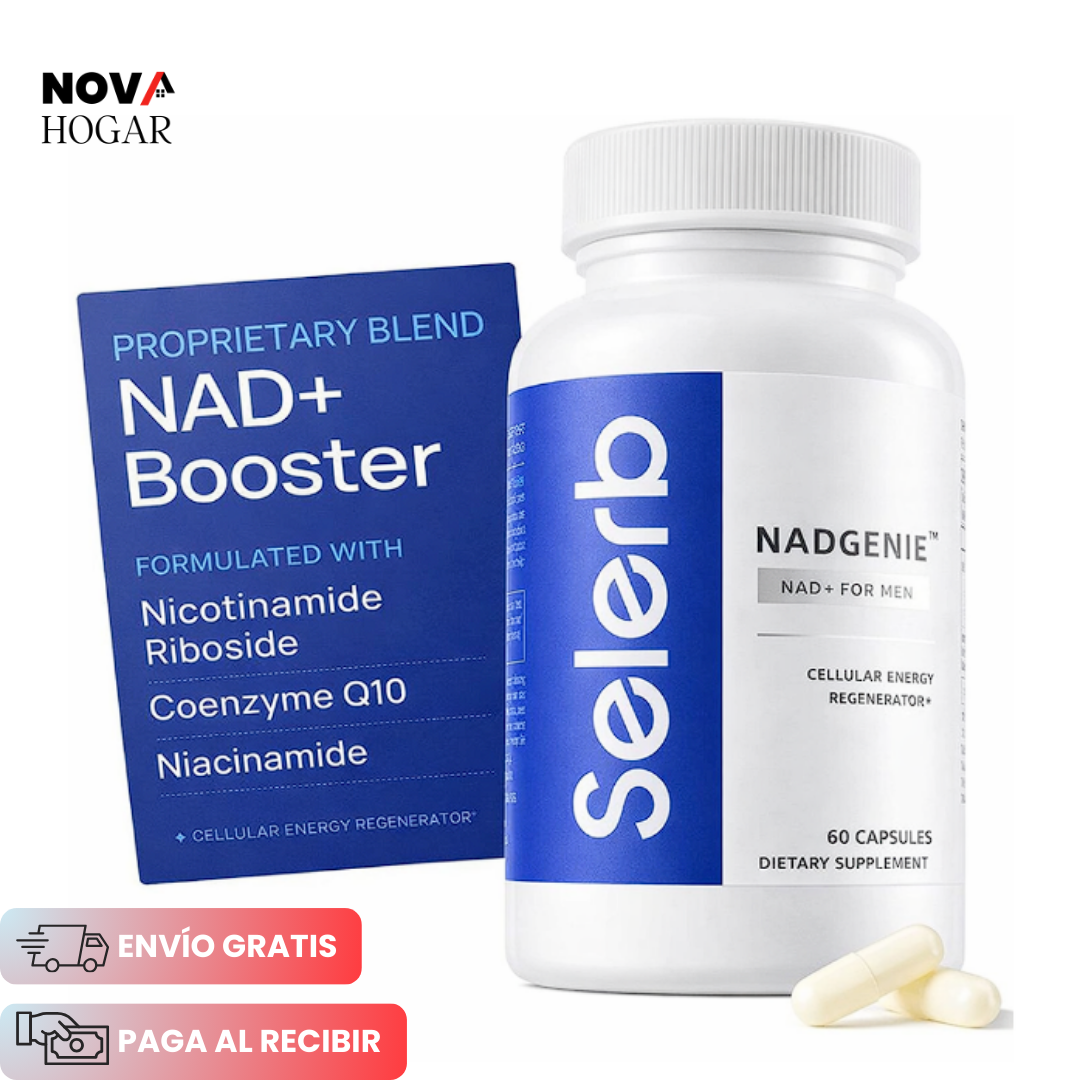 NADGenie™ 60 Capsulas Suplemento de Bienestar Masculino