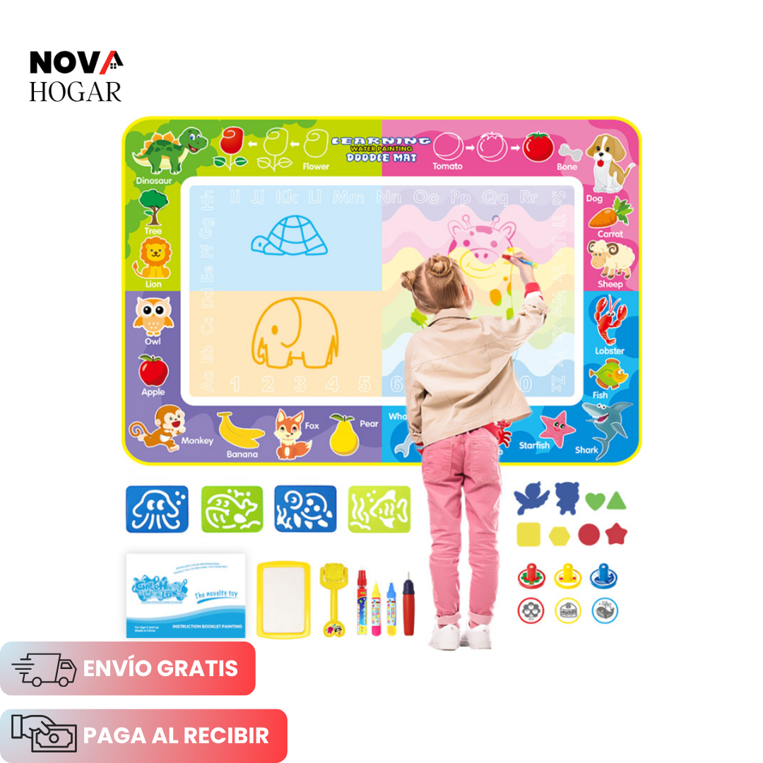 AquaDoodle™ Tapete Mágico para Dibujar con Agua