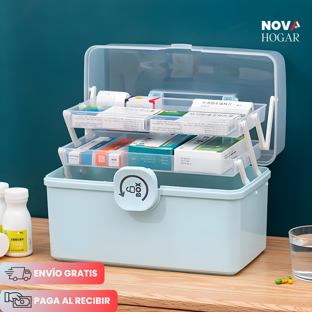 VitalBox™ Botiquín Doméstico de Primeros Auxilios
