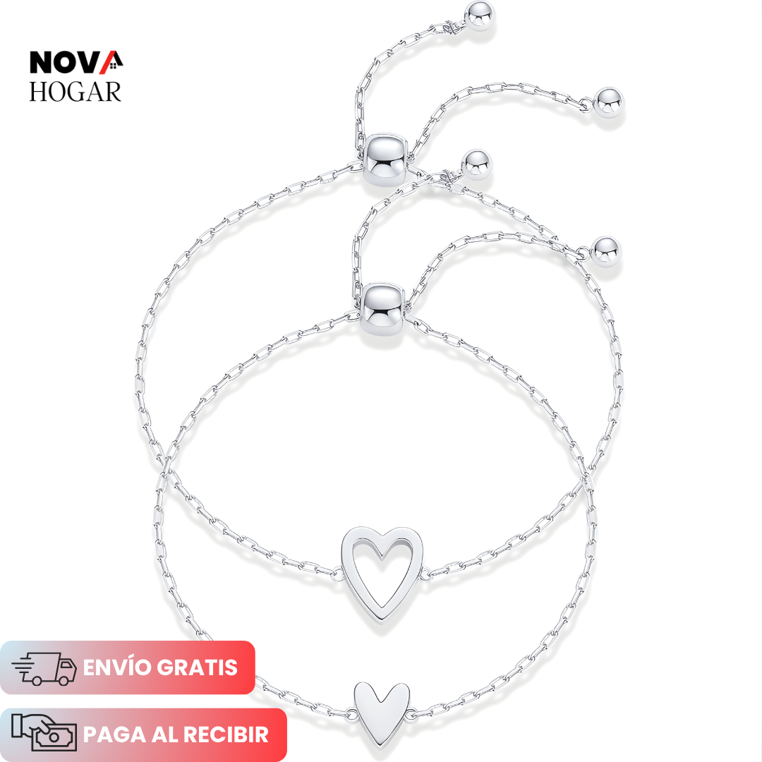 HeartLink™ Pulsera para Madre e Hija Conectadas