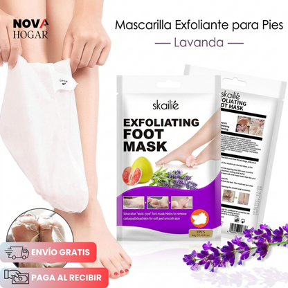 2x1 NaturePeel™ Mascarilla Exfoliante De Pies
